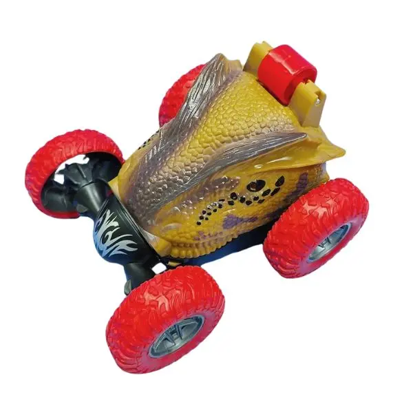 Dino-Themed Stunt Car – Radio-Controlled Rc Vehicle With Acrobatic Moves 1