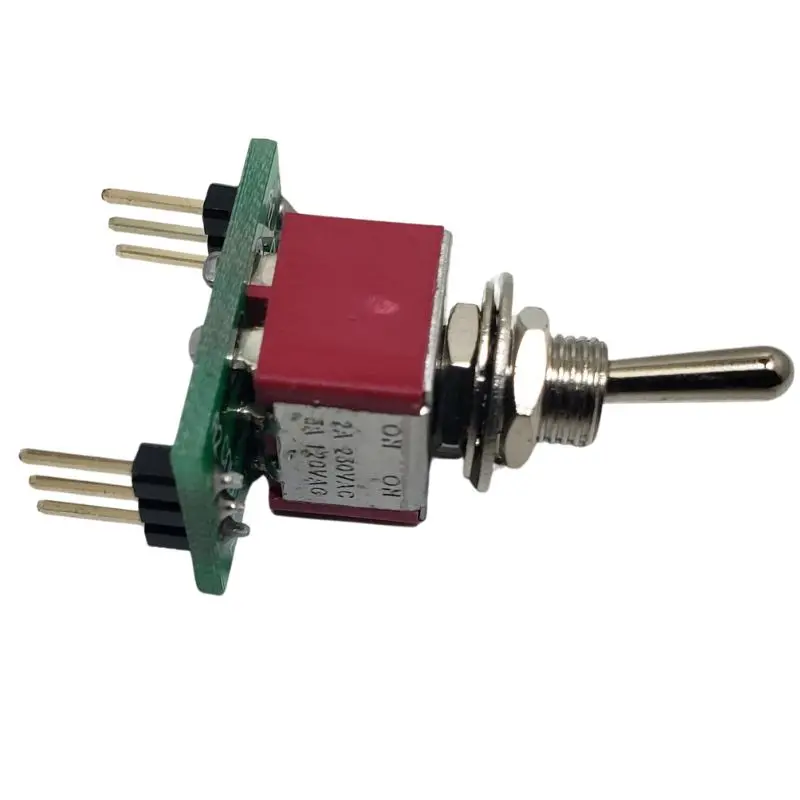 Dpdt Toggle Switch – On-None-On, 5A/120Vac, Breakout Pcb Mount 1