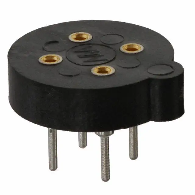 Dqb-313-3 4-Pin Brown To-5 Transistor Socket (3-Pack) 1