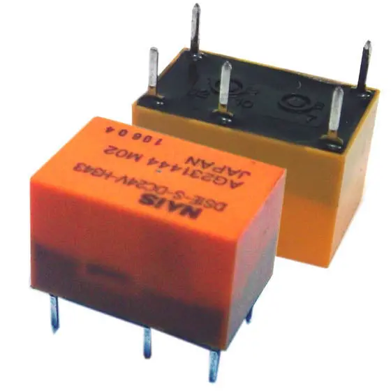Ds1E-S-Dc24V-H343 – 24Vdc Pcb Relay, Single-Pole Double-Throw, 0.6A Contact Rating, C-Form Configuration, 5-Pin Layout 1