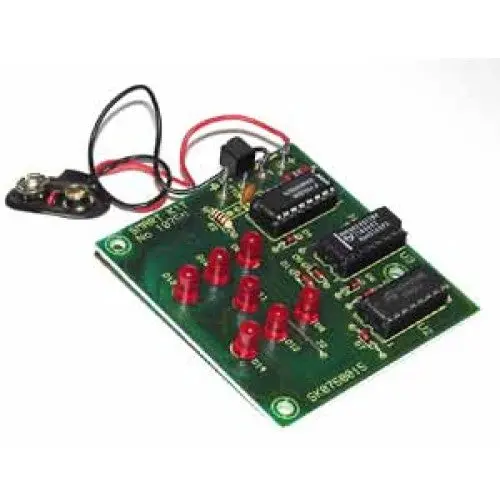 Electronic Led Dice For Educational Or Gaming Applications 1
