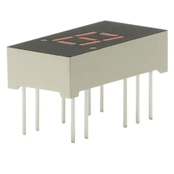 Els-321Hdb: Single-Digit Red 7-Segment Led Display – Common Cathode, 8Mm Height 1