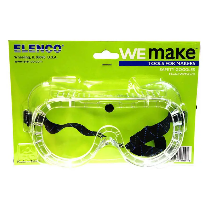 Ergonomic Safety Goggles With Adjustable Strap – Impact-Resistant Lens 1