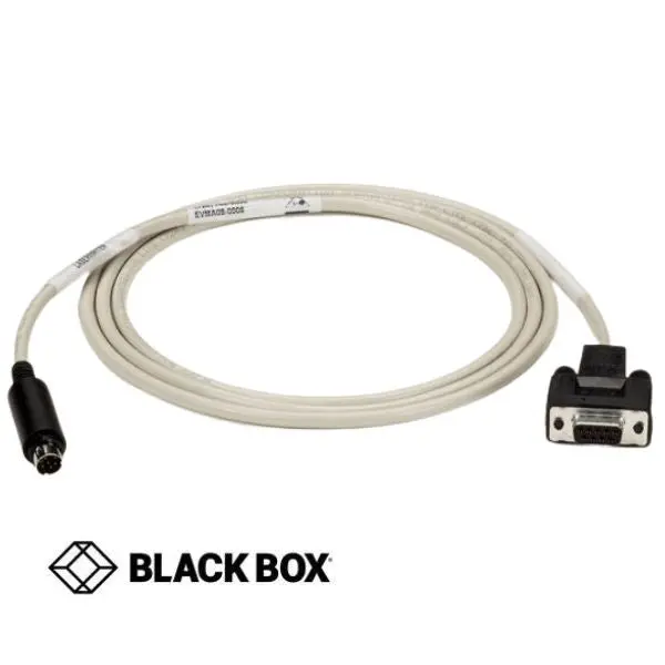 Evma08-0006 Md8M To Db9F Serial Cable – Gray, 6-Foot, Imagewriter-Compatible 1