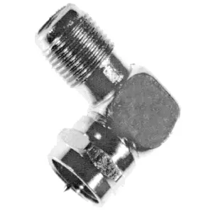 F-Type Threaded F-Jack Right-Angle Adapter 1