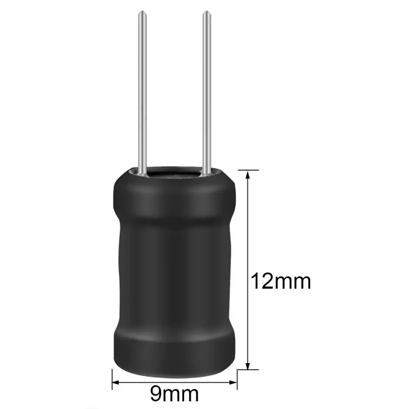 G-0912-10Mh Radial-Lead Inductor – 10 Mh, I-Shaped Core, 9×12 Mm Body, 5 Mm Lead Spacing 1