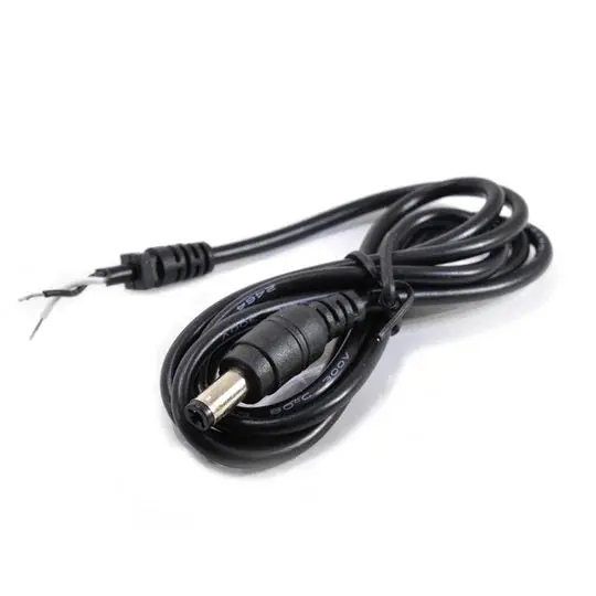 Gam-5005 – 4-Foot Dc Power Cable: 2.1Mm Plug To Bare Wire Leads 1