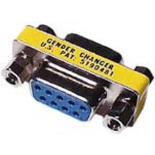 Gcm9F Slim 9-Pin Female-To-Female Gender Changer – Rs-232 / Serial Adapter 1