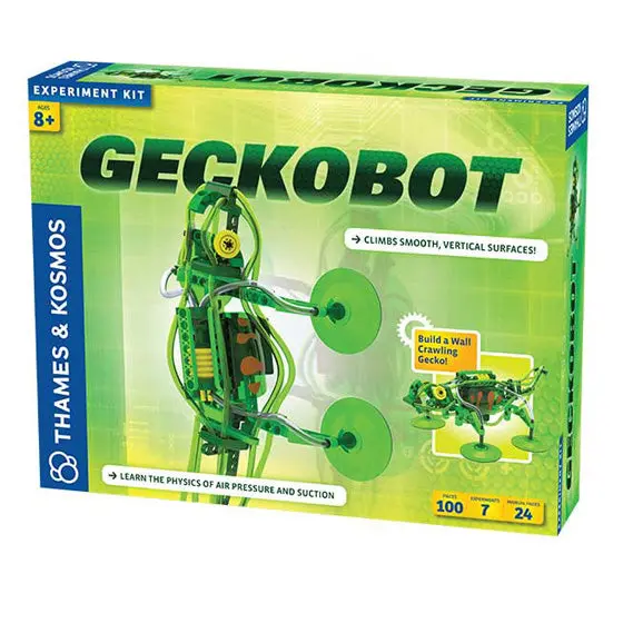 Geckobot Wall-Climbing Robot Kit — 176-Piece Stem Set With 7 Hands-On Experiments 1