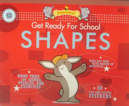 Get Ready For School: Shapes Activity Workbook 1
