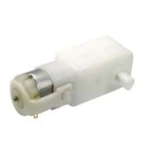 Gm3 Geared Dc Motor – 6V, 48 Rpm, 224:1 Reduction, 90° Shaft, 48.6 In·Oz Torque 1