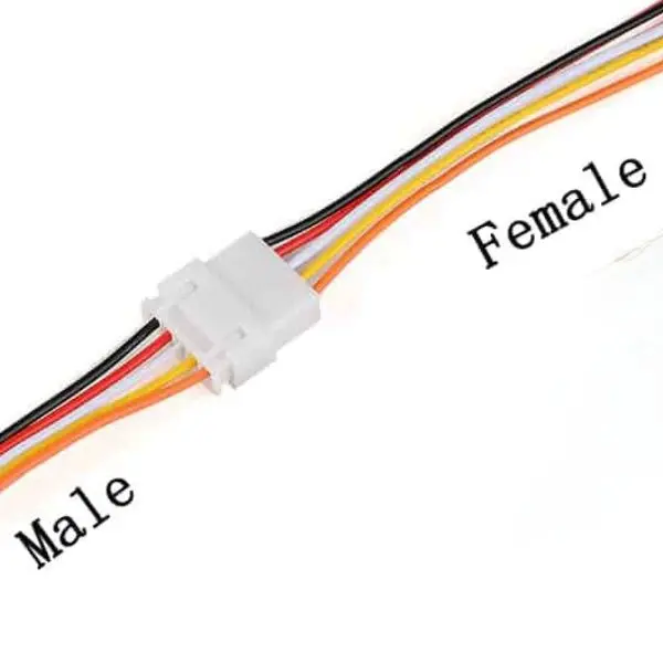 Gmyt-5553 Jst Xh 2.54Mm Cable Assembly – 5-Pin Plug & Socket, 20Cm Length, 26Awg Wire 1