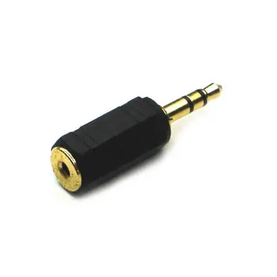 Gold-Plated 3.5Mm Stereo Plug To 2.5Mm Stereo Jack Adapter 1