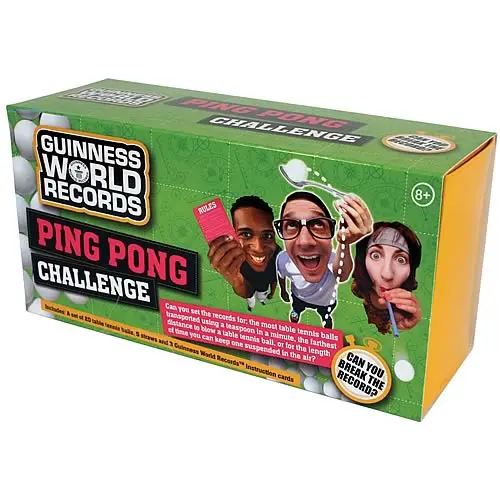 Guinness World Records Ping Pong Challenge Activity Kit 1