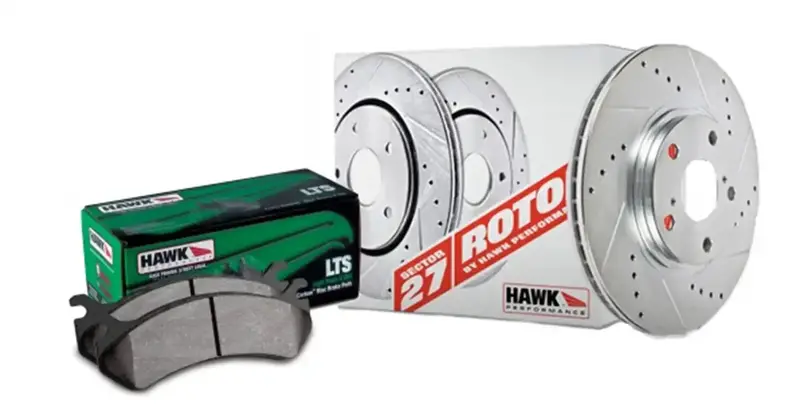 Hawk Performance Sector 27 Brake Kit – Hk4918.490Y Front System With Lts Pads 1