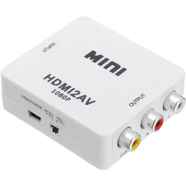 Hdmi To Composite & S-Video Converter – Rca Output Adapter Cable 1