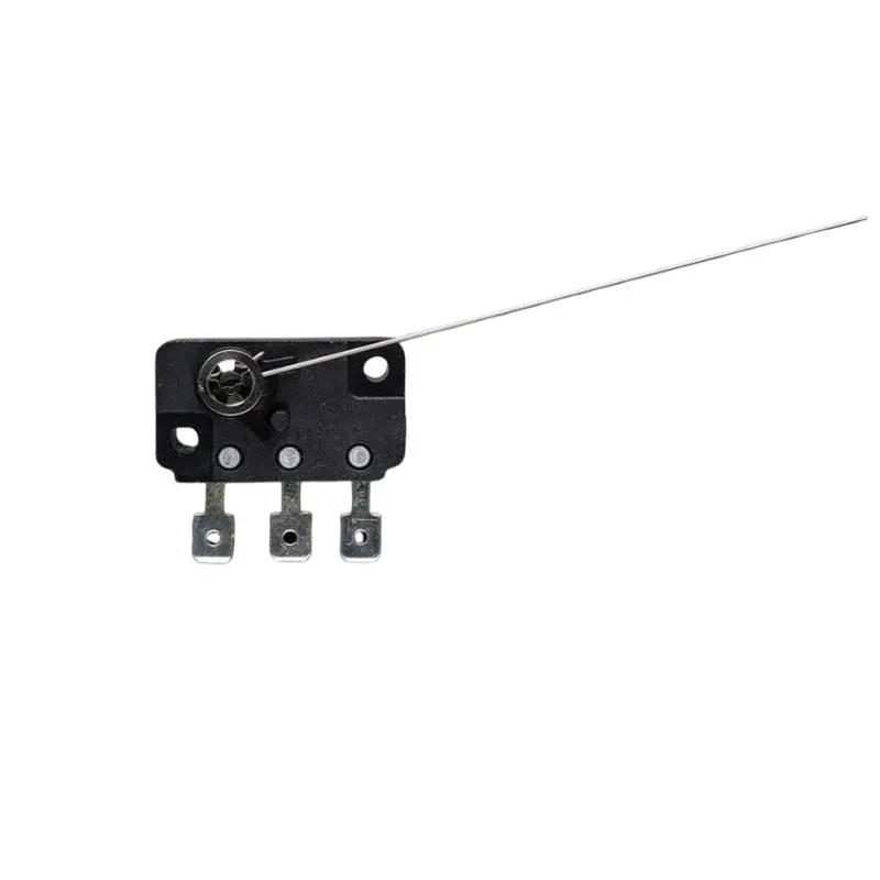 Heavy-Duty Spdt Micro Switch – 30×15Mm, Steel Wire Lever, 3" Actuation, Quick-Connect Terminals 1