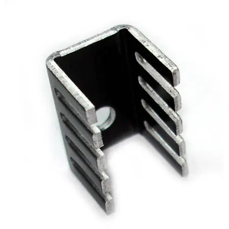 Hejh-1933B To-220 Transistor Heat Sink – 19 Mm × 13 Mm × 13 Mm Miniature Form Factor 1