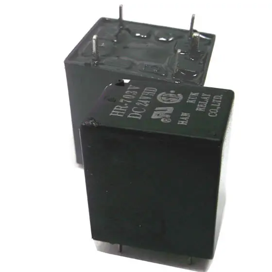 Hr-703V 12Vdc Miniature Relay – 1P2T, 10A Load Rating, Pcb Mount 1
