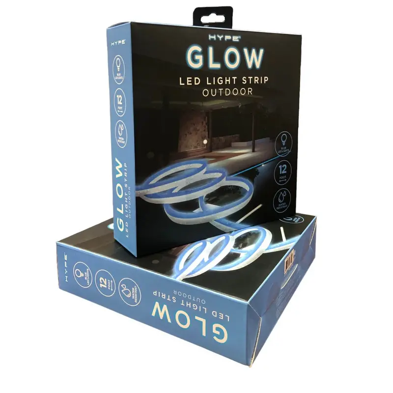 Hy-Ldtb-12Ft-Blu 12-Foot Flexible Blue Led Strip Light 1