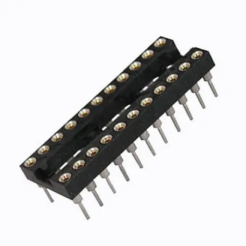 Ict203Stg Ic Socket – 20-Pin, Tin-Plated, 7.62 Mm Pitch, 20-Piece Tube 1