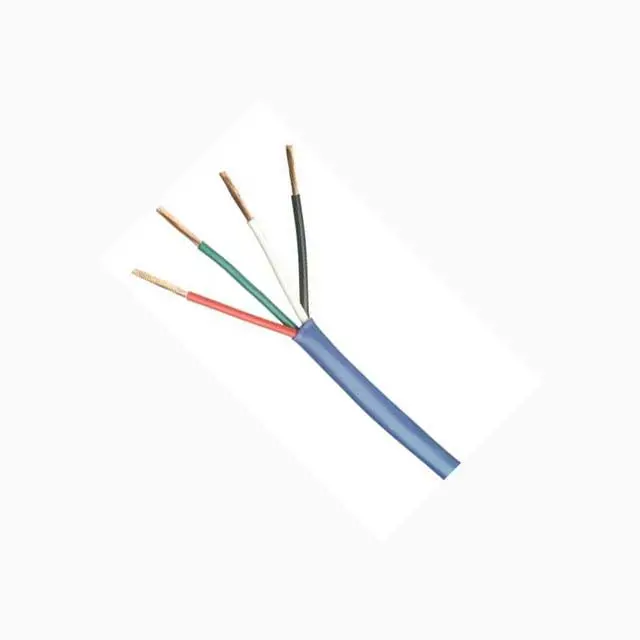 In-Wall Rated 16 Awg 4-Conductor Speaker Wire – Cmr, 500 Ft Blue Ofc 1
