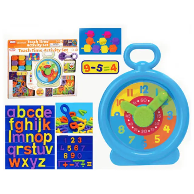 Interactive Time-Telling Kit – Analog & Digital Clock Practice For Children 1