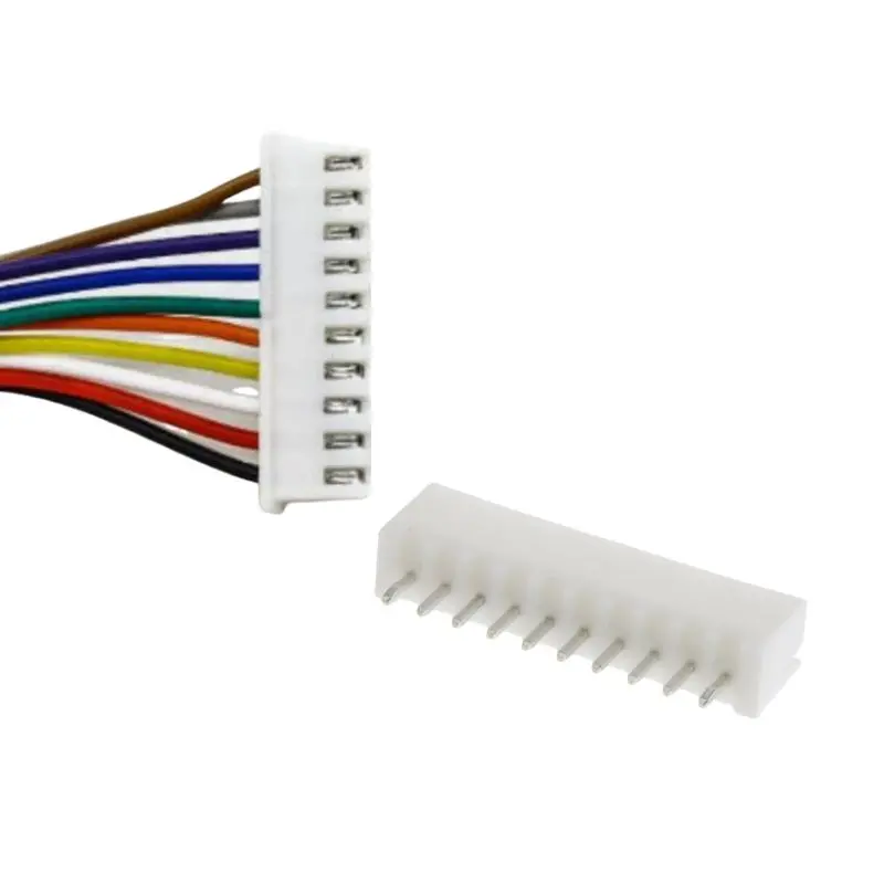 Jst Rcy Connector Cable – 10-Pin Male Plug To Stripped Wires, 20 Cm – Rc Battery Interconnect 1
