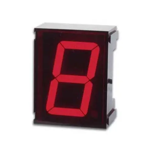 Jumbo Single-Digit Led Clock With Stylish Enclosure 1