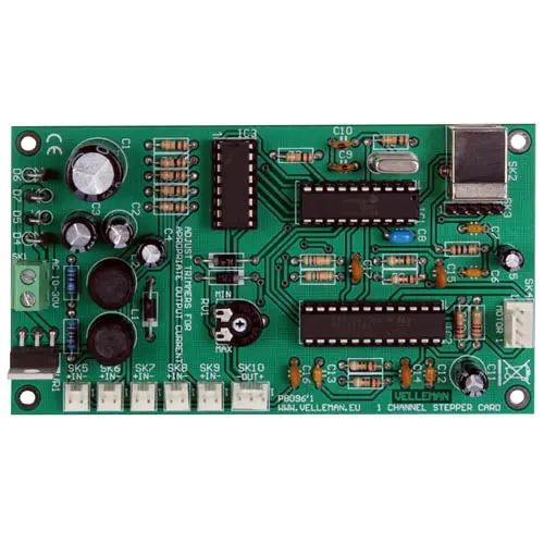 K8096 Single-Channel Usb Stepper Motor Controller Kit 1