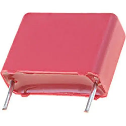 Kemet Mkp10/2200/1600/10/10 Film Capacitor – 2200 Pf, 1600V, ±10%, Radial Lead, Polypropylene Dielectric, 10 Mm Lead Spacing (2 Pcs) 1