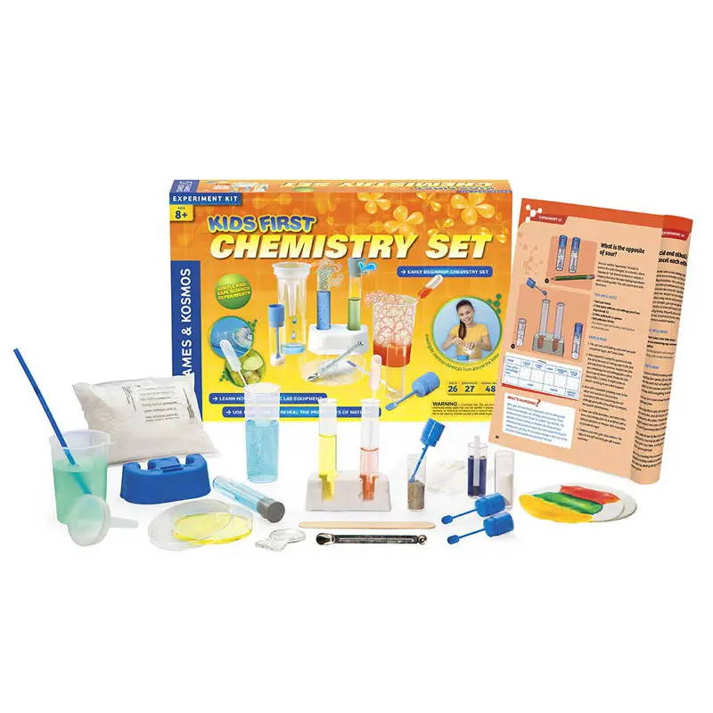 Kids First Chemistry Set – 26-Piece Kit With 27 Guided Experiments 2