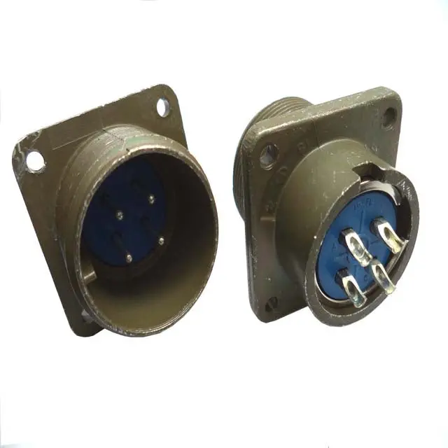 Kpt Series 4-Pin Circular Connector — Ms3102A-18-4P Chassis Mount 1