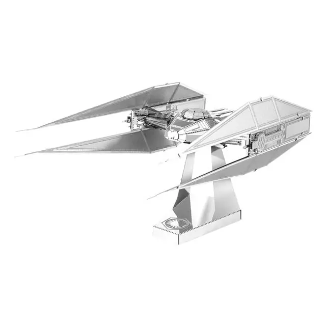 Kylo Ren’S Tie Silencer Metal Earth Star Wars Steel Assembly Kit 1