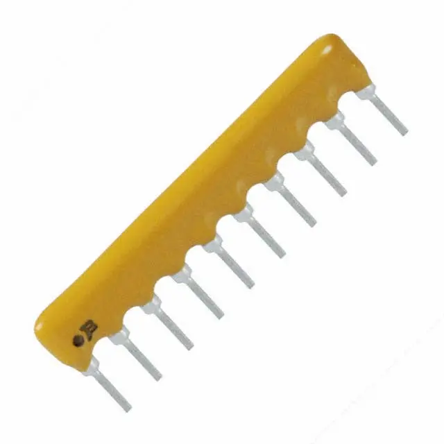 L103C333 10-Element Sip Resistor Network – 33 Kω, 5 Resistors, Sip Housing, Pack Of 2 1