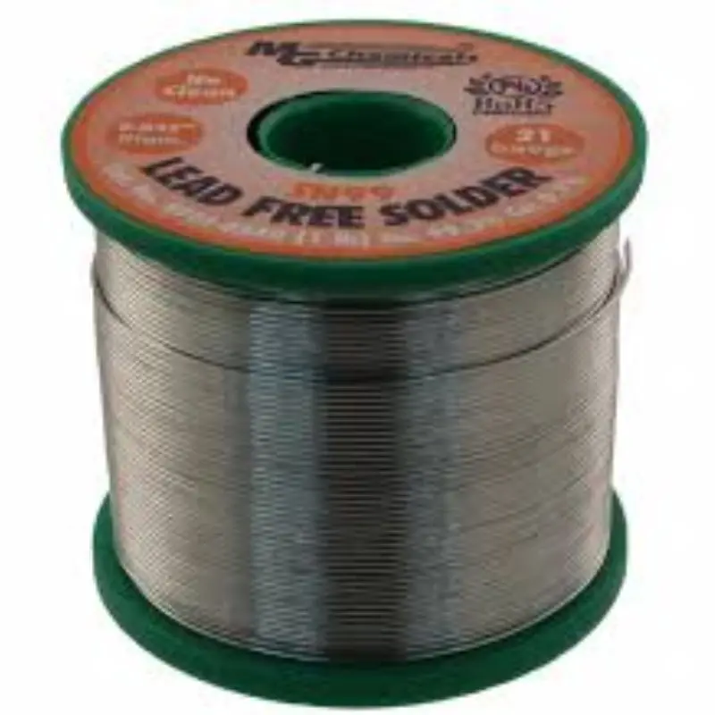 Lead-Free Solder Wire – 1 Lb, 21 Awg, 0.032" Diameter (Sn99.3/Cu0.7) 1