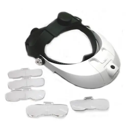 Led Magnifying Head Visor – 11-Level Zoom, Multi-Power Illumination 1
