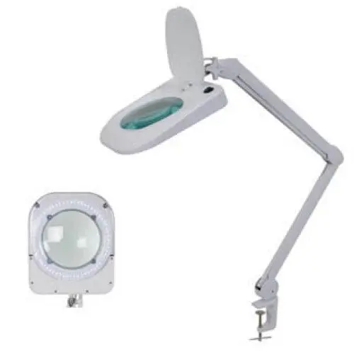 Led Magnifying Lamp With Adjustable Swing Arm – 56-Led White Light, 2.5X Magnification, 5-Inch Lens 1