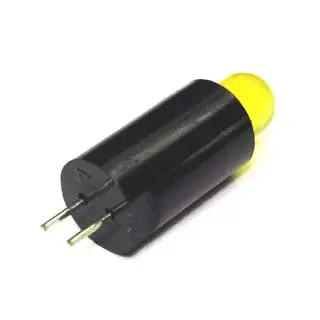 Led5 Yellow Housing With High-Brightness 12.6 Mcd Output – Pcst Type 1