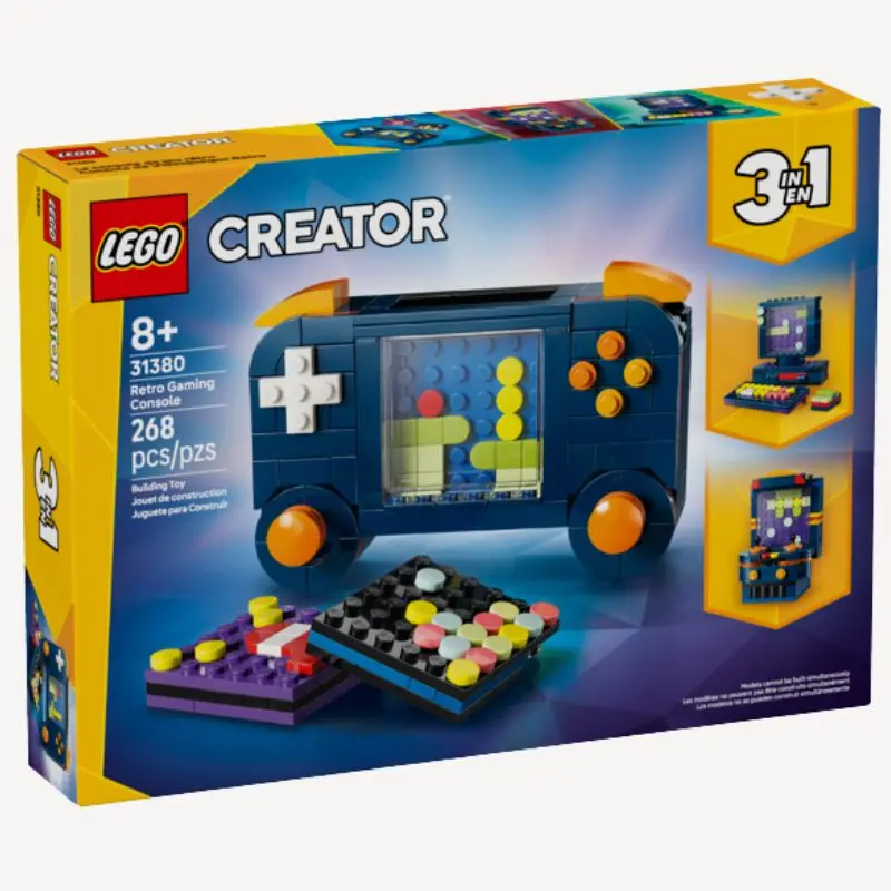 Lego Creator Retro Gaming Console Set – 268-Piece Building Kit 1