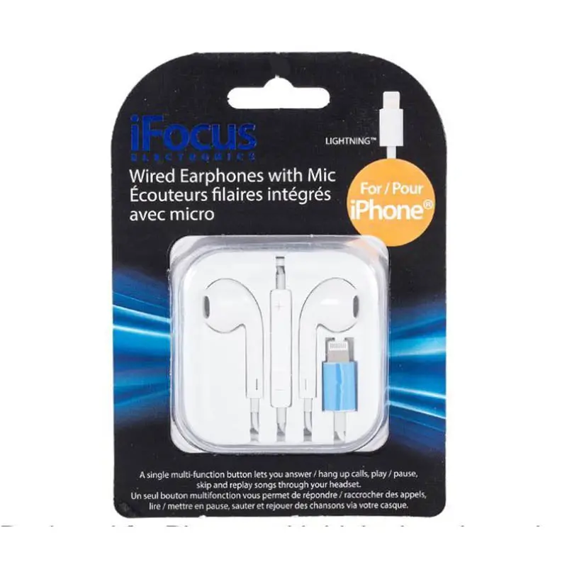 Lightning Connector Earphones – Compatible With Iphone And Ios Devices 1