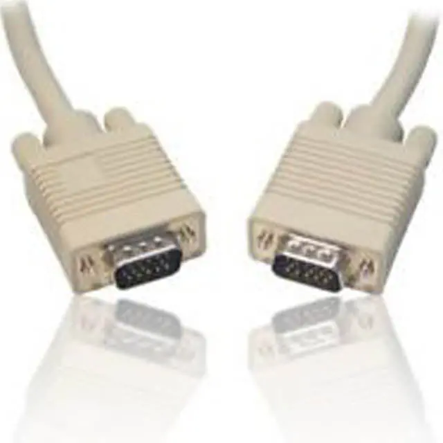 M8541-1515Mm 15-Foot Grey Vga Cable – Dbhd15 Male-To-Male Video Connection 1