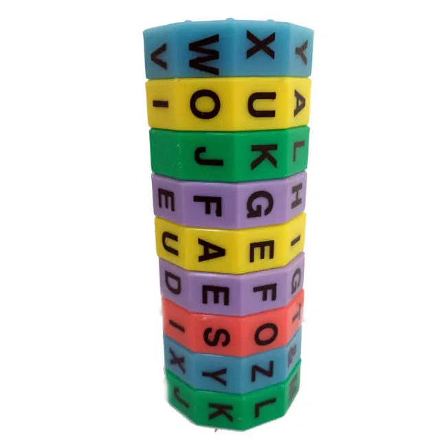 Magnetic Math & Letter Wheel – Rotating Educational Puzzle Toy 1