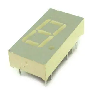 Man4580A: Single-Digit Green 7-Segment Led Display – Common Cathode, 10Mm, 320Mcd 1