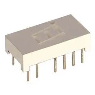 Man4840A: Single-Digit Yellow 7-Segment Led Display – Common Cathode, 10Mm Height 1