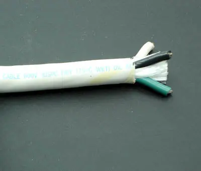 Marine-Grade 3-Conductor 12 Awg Stranded Cable – White, 25 Feet 1