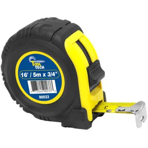 Metal Tape Measure – 16 Foot × 3/4 Inch, Locking Blade, Durable Casing 1