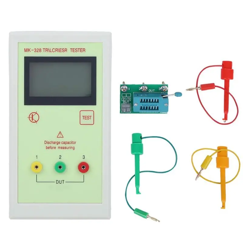 Mk-328 Multifunction Component Tester – Lcr, Transistor, Diode, Capacitor & Inductor Analyzer 1