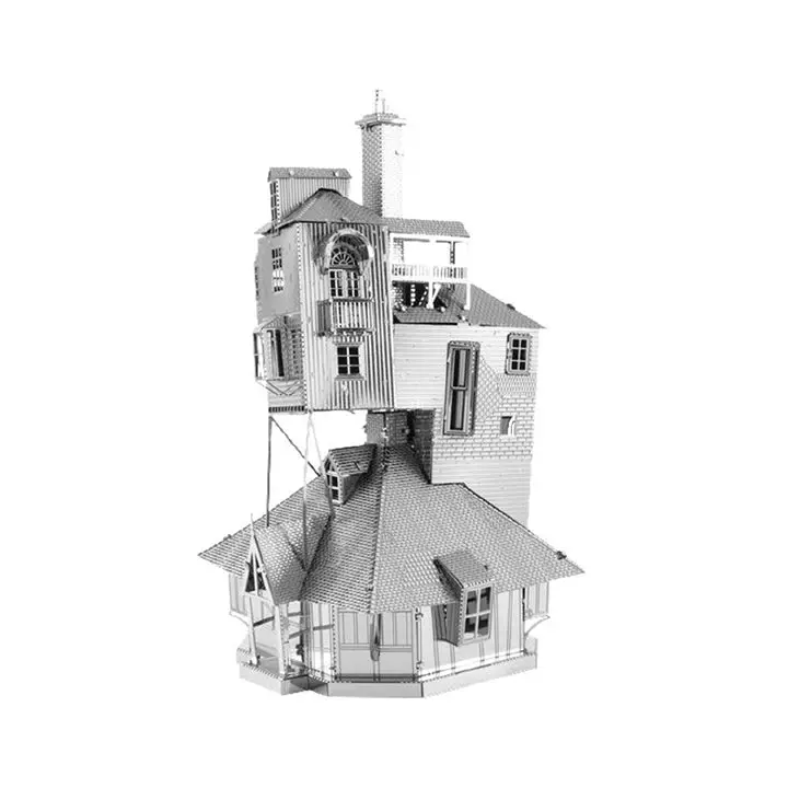 Mms444 The Burrow – Weasley Family Home Metal Earth Model – 2-Sheet Steel Kit 1