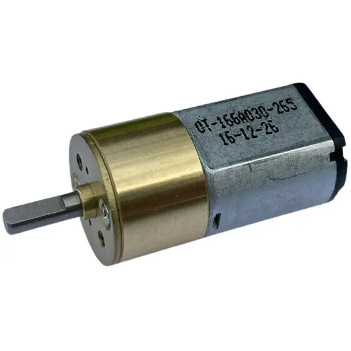 Motor 260Rpm Precision Gear Motor – 1.5–3V Dc, 260 Rpm, Full Metal Gearing 1